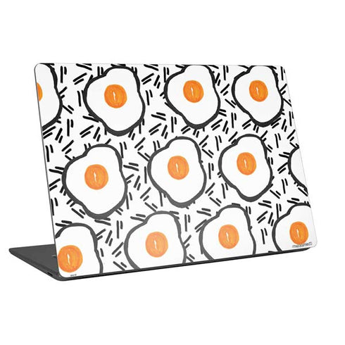 Bouffants and Broken Hearts Eggs Universal Laptop 12in (9.8 x 6.8in) Skin